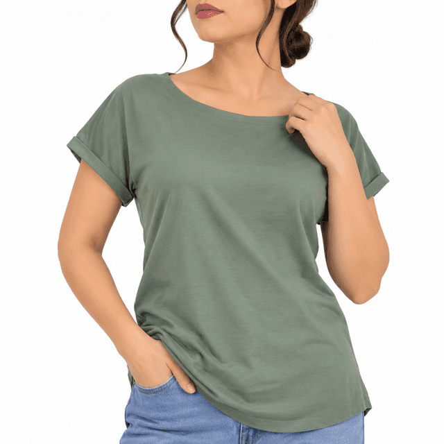 تیشرت زنانه CAP SLEEVE - کد 4011790