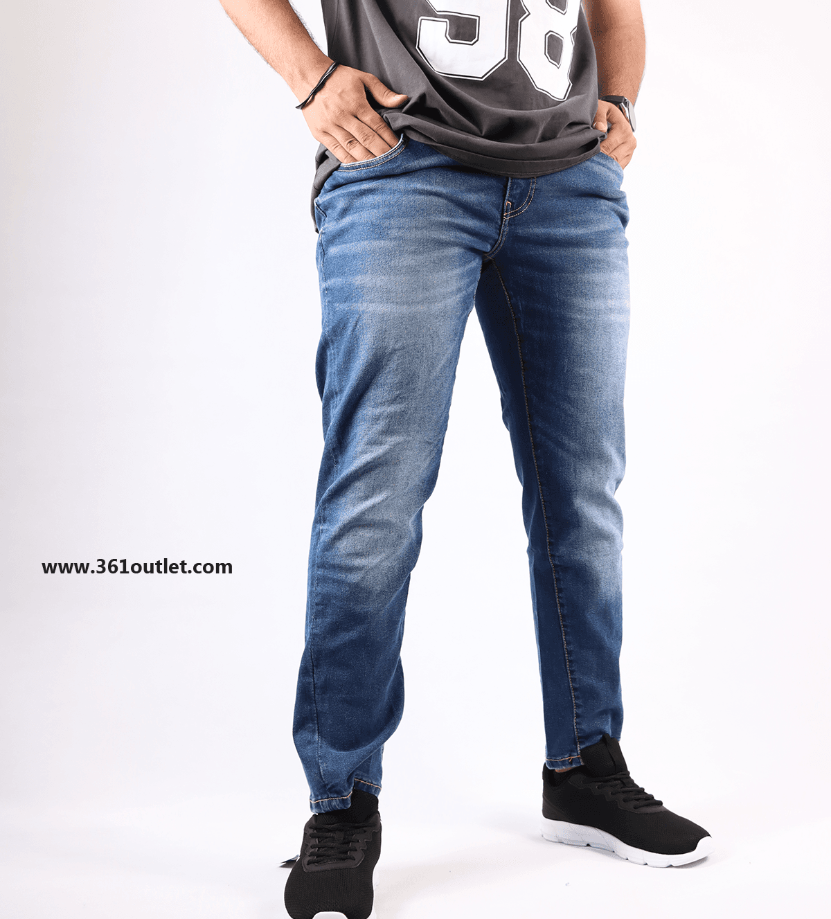 شلوار جین مردانه STRETCH - کد 8941277834