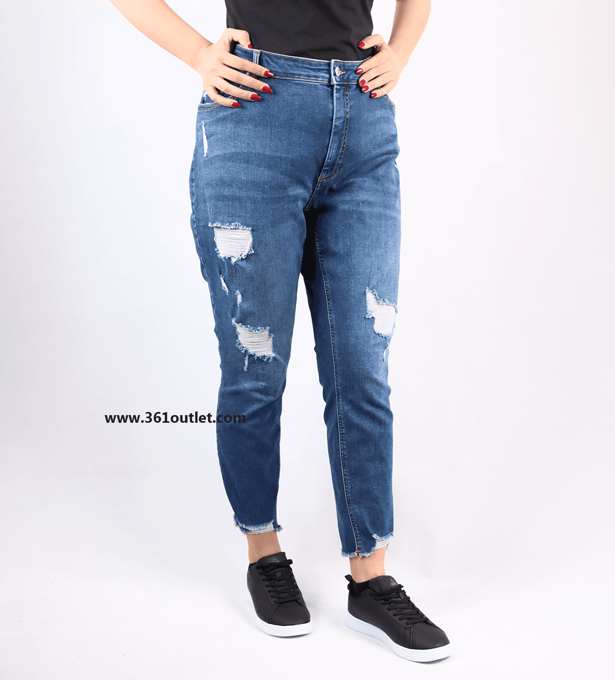 شلوار جین زنانه - کد 501216038