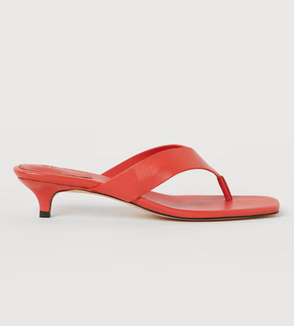 H & M leather sandals