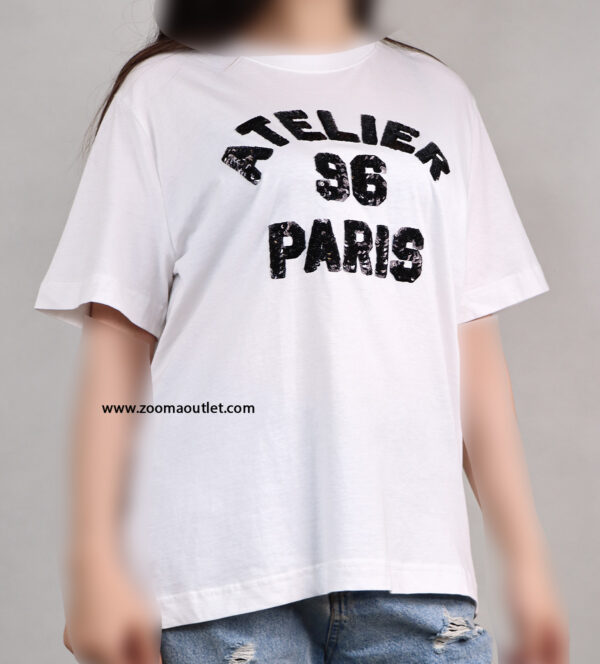 تیشرت زنانه H&M - کد 3013161 - Image 2