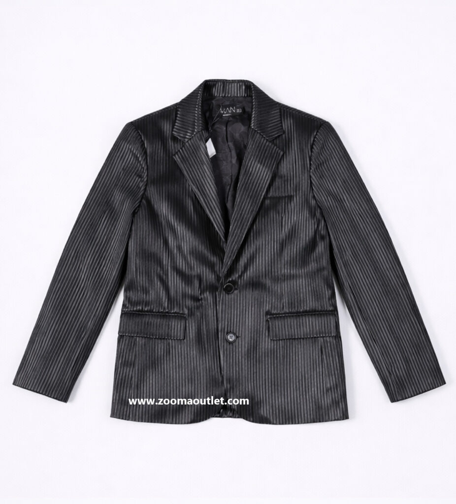 کت چرم کبریتی BOOHOOMAN -کد BMM25755105271