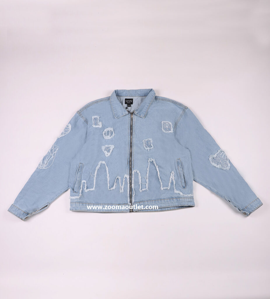 کت جین مردانه BOOHOOMAN- کد 7095XL-178